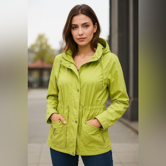 Mackintosh Jackets & Blazers - Vibrant Lime Green Women's Jacket